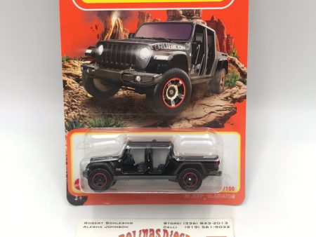 2023 matchbox 70 years #41 20 Jeep Gladiator black 41G For Cheap