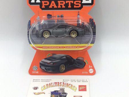 Matchbox Moving Parts 2020 Porsche 911 Carrera 4S grey NEW Discount