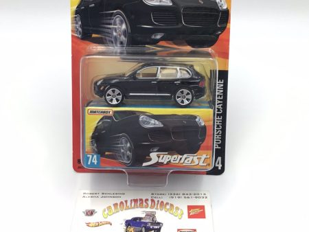 Matchbox Superfast #74 Porsche Cayenne black limited to 15,500 (R7) Supply