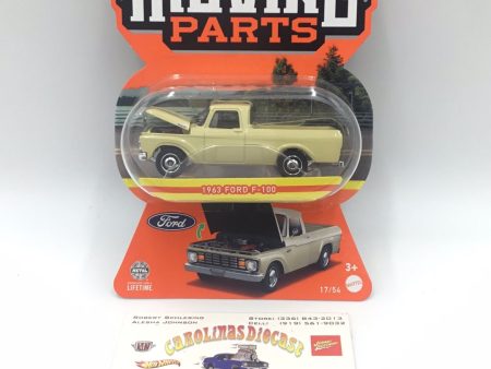 2023 Matchbox Moving Parts 1963 Ford F-100 For Discount