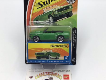 Matchbox Superfast #40 1969 Chevrolet Camaro SS 396 green limited to 15,000 (Q7) Cheap