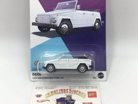 2023 Matchbox Volkswagen collection 1974 Volkswagen Type 181 Walmart exclusive 4 6 161E Cheap