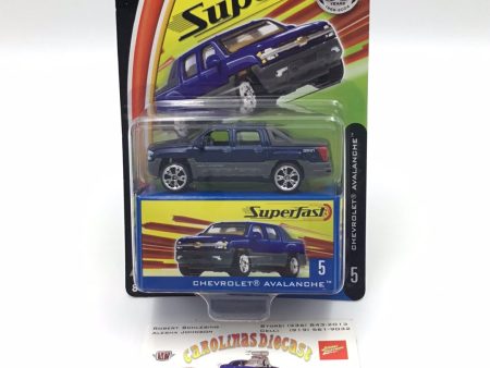 Matchbox Superfast #5 Chevrolet Avalanche blue limited to 10,000 (Q7) Online Sale