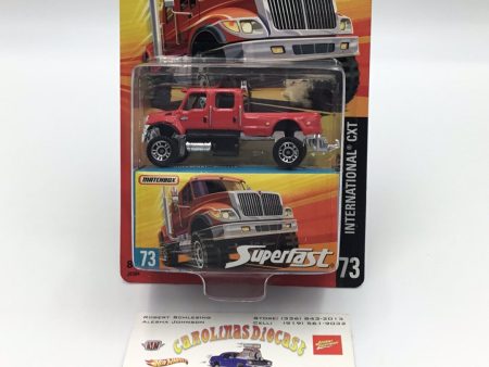 Matchbox Superfast #73 International  CXT red Limited to 15,500 174F on Sale