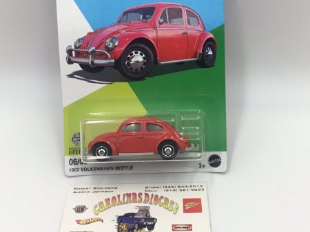 2023 Matchbox Volkswagen collection 1962 Volkswagen Beetle Walmart exclusive 6 6 DD8 For Sale