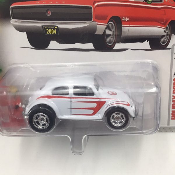 Hot wheels holiday rods Larry wood VW Beetle White Sale