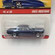 Hot wheels classics series 2 #6 1965 Mustang blue CC3 on Sale