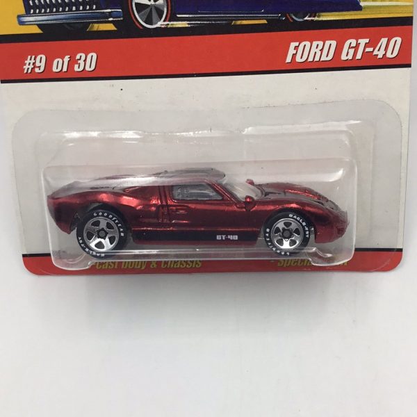 Hot wheels classics series 2 #9 Ford GT-40 red HTF Online