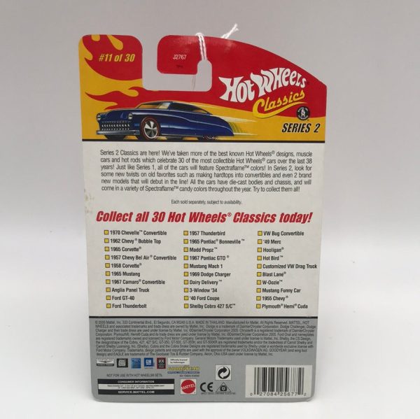 Hot wheels classics series 2 1957 Thunderbird Blue WW6 Online