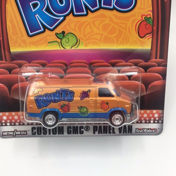 Hot Wheels Pop Culture Runts Custom GMC Panel Van real riders E1 For Cheap