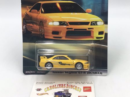 Hot wheels premium fast and furious Original Fast Nissan skyline GT-R bcnr33 5 5 Cheap