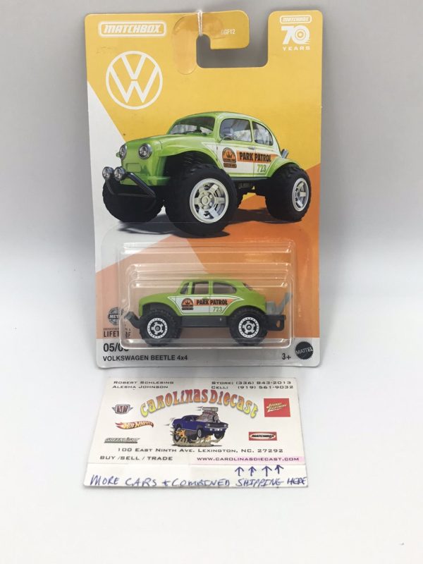 2023 Matchbox Volkswagen collection Volkswagen Beetle 4x4 Walmart exclusive 5 6 161F Online