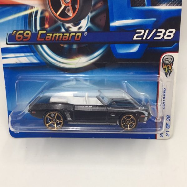 2006 Hot wheels #21 69 Camaro 21 38 Black first edition fte faster than ever 18D For Discount