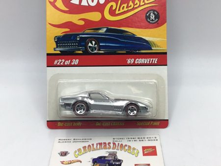 Hot wheels classics series 3 #22 69 Corvette chrome GG4 Hot on Sale