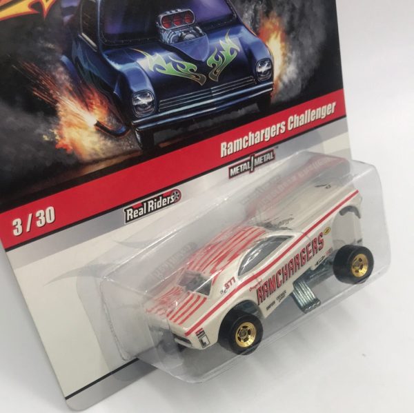 Hot wheels drag strip demons 3 30 Ramchargers Challenger real riders htf Online Hot Sale