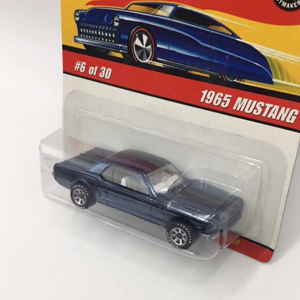 Hot wheels classics series 2 #6 1965 Mustang blue CC3 on Sale