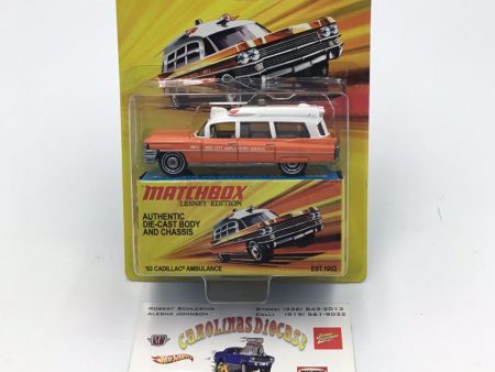 Matchbox Lesley Edition 63 Cadillac Ambulance VHTF on Sale