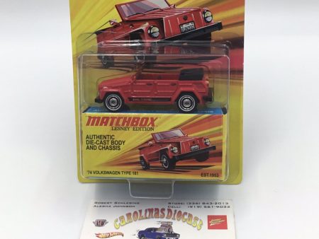 Matchbox Lesley Edition 74 Volkswagen Type 181 VHTF For Sale