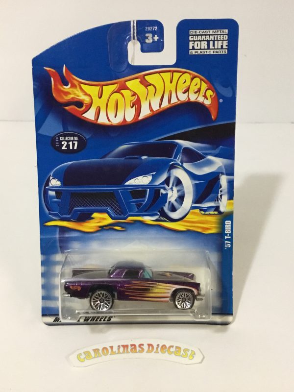 2000 hot wheels #217 57 T-Bird (WW2) Online Sale