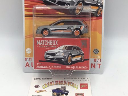 2023 matchbox Collectors 70 years  #11 Audi RS 6 Avant 172G Supply