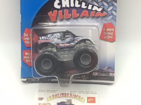 Hot Wheels monster jam Chillin Villain die-cast body and chassis U1 128G Fashion