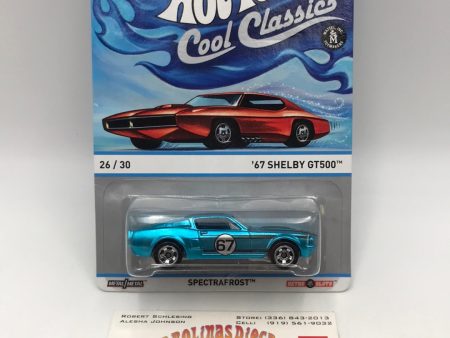 Hot wheels cool classics 67 Shelby GT500 26 30 metal metal retro slots orange car on card Z6 Online