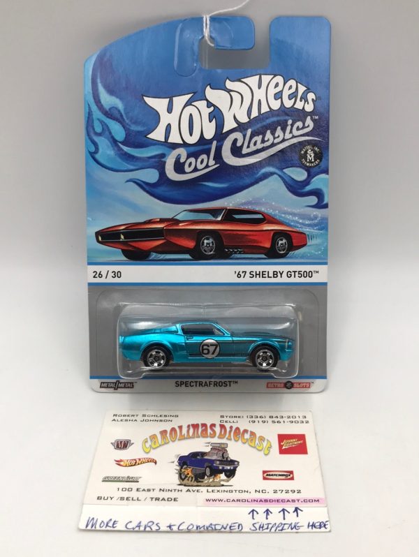 Hot wheels cool classics 67 Shelby GT500 26 30 metal metal retro slots orange car on card Z6 Online