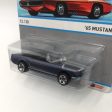 Hot wheels cool classics 65 Mustang 12 30 metal metal retro slots orange car on card Z6 Online Sale