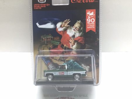 M2 Machines Coca Cola Christmas 1973 Chevrolet Cheyenne Super 10 SK04 Online Hot Sale