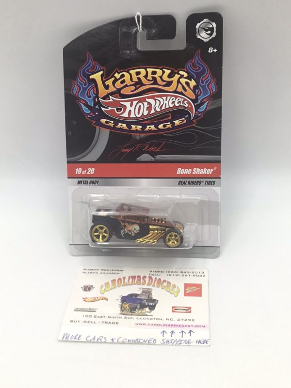 Hot wheels Larrys garage  19 of 20 Bone Shaker real riders Online Sale