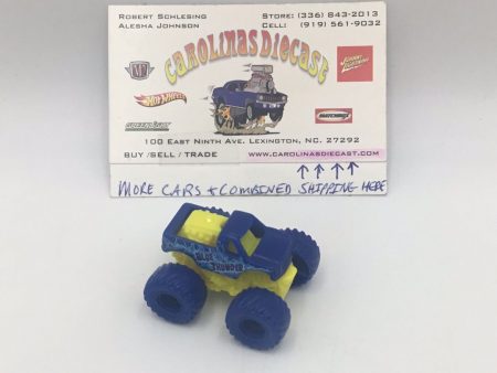 2023 Spin Master monster jam mini series 9 #654 Blue Thunder Online Sale