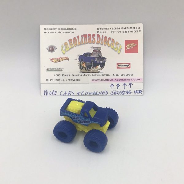 2023 Spin Master monster jam mini series 9 #654 Blue Thunder Online Sale