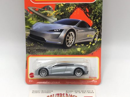 2023 matchbox 70 years #91 Tesla Roadster 48i Fashion