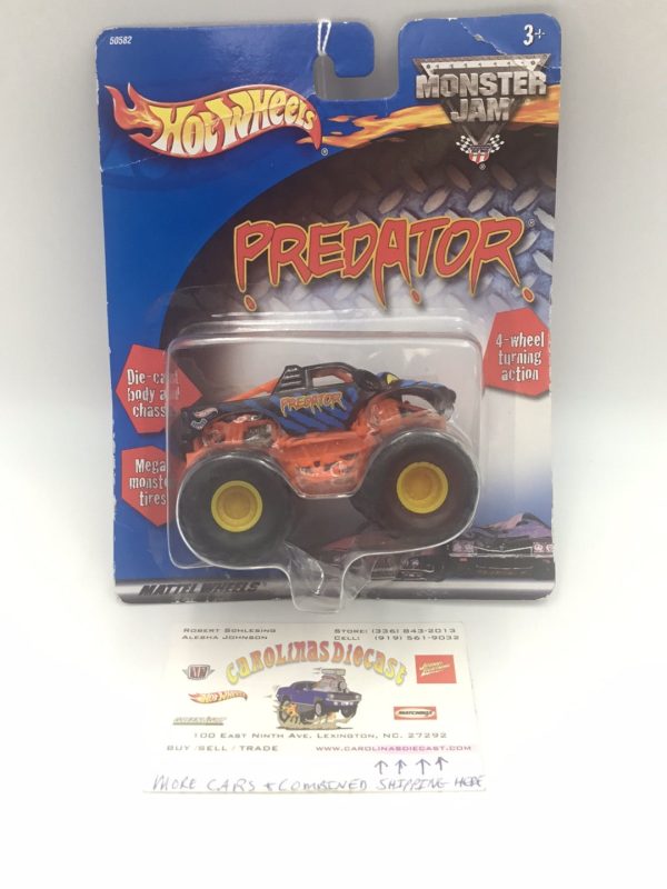 Hot Wheels monster jam Predator die cast body and chassis U2 Cheap