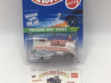 1997 Hot Wheels Treasure Hunt #589 Rail Rodder #12 of 12 For Sale