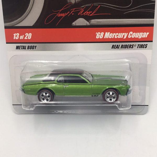 Hot wheels Larrys garage 13 of 20 68 Mercury Cougar real riders Z1 For Discount