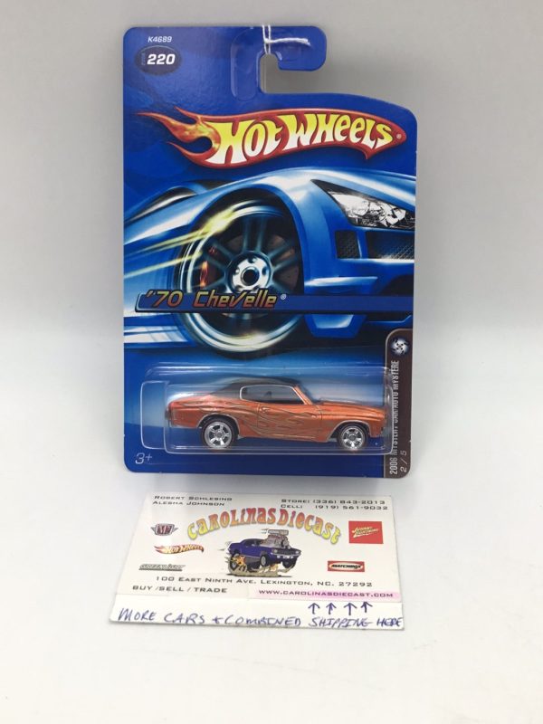 2006 Hot wheels #220 70 Chevelle 2006 Mystery Z3 Online Sale