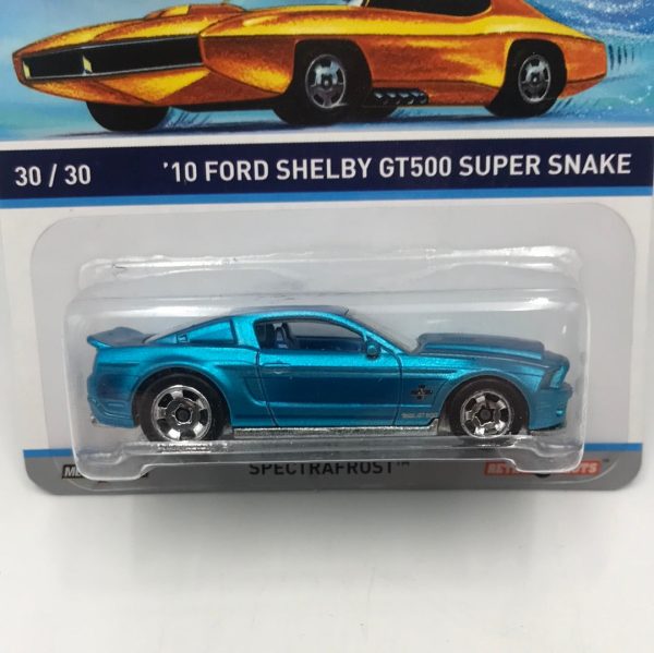 Hot wheels cool classics 10 Ford Shelby GT500 Super snake 30 30 metal metal retro slots orange car on card Z5 Supply