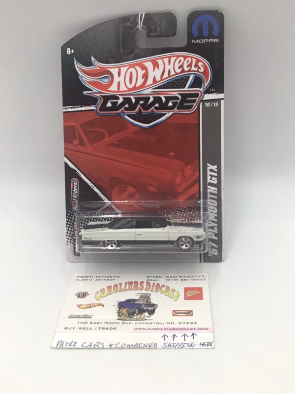 Hot wheels Garage 67 Plymouth GTX real riders metal metal Z3 on Sale