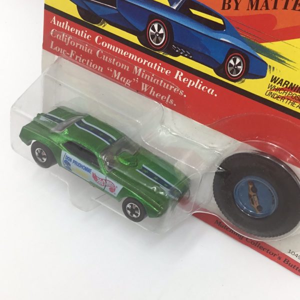 Hot wheels Vintage Collection series II Don Prudhomme snake green Fashion