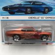 Hot wheels cool classics Chevelle SS Express 19 30 metal metal retro slots blue car on card Z1 on Sale