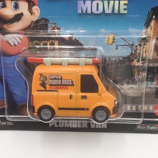 Hot wheels pop culture super Mario Bros. Movie Plumber Van 114E Sale