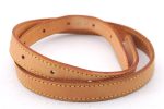 Authentic Louis Vuitton Leather Shoulder Strap For Bucket GM 31.9  Beige 6304E Online now