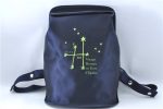 Auth HERMES Sherpa Backpack to the Stars Exhibition 2000 Limited Navy Blue J1797 For Sale