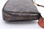 Authentic Louis Vuitton Monogram Pochette Accessoires Pouch M51980 LV Junk 2825E on Sale