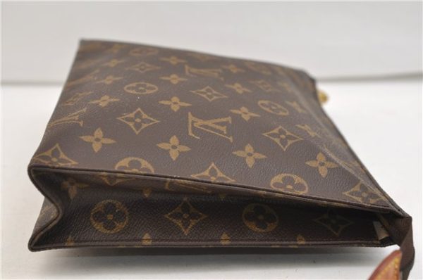 Auth Louis Vuitton Monogram Poche Toilette 26 Cosmetics Pouch M47542 LV 5492E Sale