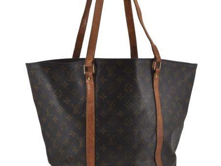 Authentic Louis Vuitton Monogram Sac Shopping PM Tote Bag M51108 LV 2932E For Sale