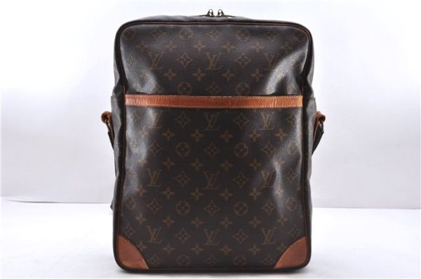 Authentic Louis Vuitton Monogram Danube 28 Shoulder Cross Body Bag LV 1415E Fashion