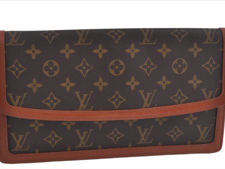 Authentic Louis Vuitton Monogram Pochette Dame GM M51810 Clutch Hand Bag J4224 Online