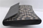 Authentic GUCCI GG Caleido Clutch Hand Bag PVC Leather 406725 Black 2275F on Sale